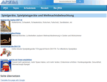 Tablet Screenshot of apesa.ch